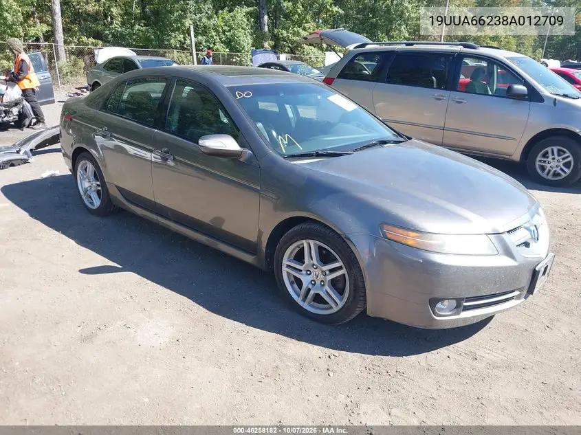 2008 Acura Tl 3.2 VIN 19UUA66238A012709 фото 2