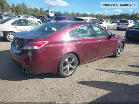 2010 Acura Tl 3.7 VIN 19UUA9F51AA008787 фото 5