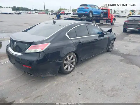 2012 Acura Tl 3.5 VIN 19UUA8F58CA018245 фото 5