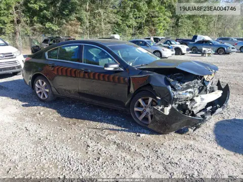 19UUA8F23EA004746 — 2014 Acura TL, Передняя часть, фото до ремонта