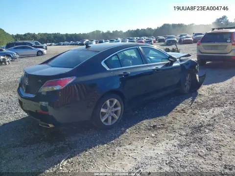 19UUA8F23EA004746 — 2014 Acura TL, фото 4 с аукциона IAAI, Передняя часть
