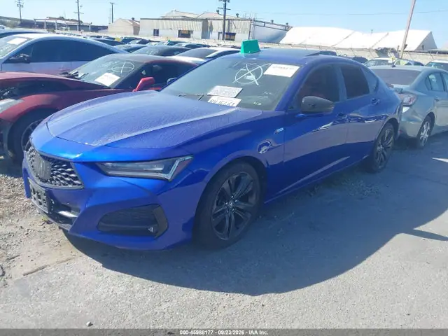 19UUB5F50MA003395 — 2021 Acura Tlx A-Spec Package, фото 2 с аукциона IAAI 30.09.2026, Пожар салона
