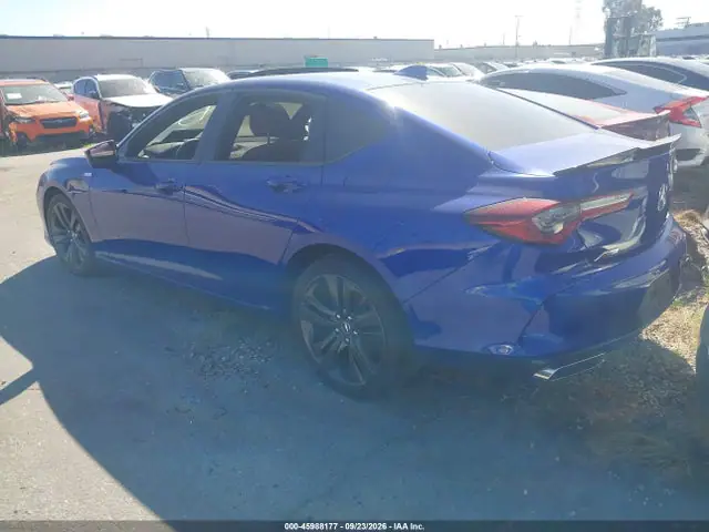 19UUB5F50MA003395 — 2021 Acura Tlx A-Spec Package, фото 3 с аукциона IAAI 30.09.2026, Пожар салона