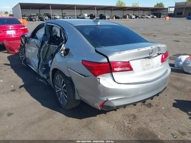 19UUB2F74JA009115 — 2018 Acura Tlx Advance Pkg, фото 3 с аукциона IAAI 14.10.2026, Повреждения со всех сторон