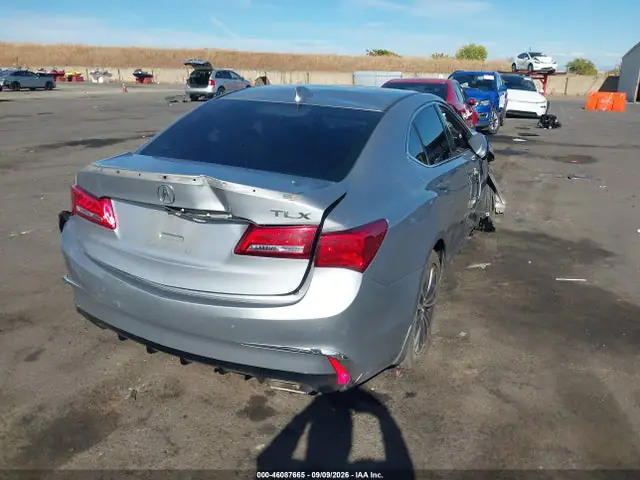 19UUB2F74JA009115 — 2018 Acura Tlx Advance Pkg, фото 4 с аукциона IAAI 14.10.2026, Повреждения со всех сторон