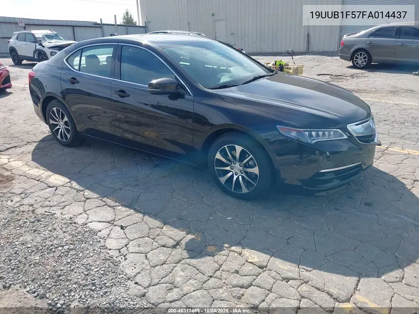 2015 Acura Tlx Tech VIN 19UUB1F57FA014437 фото 2