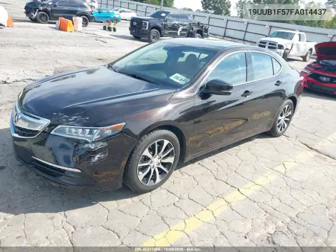 2015 Acura Tlx Tech VIN 19UUB1F57FA014437 фото 3