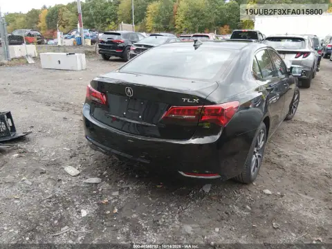 19UUB2F3XFA015800 — 2015 Acura TLX, фото 5 с аукциона IAAI, Передняя часть