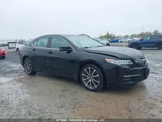 19UUB3F35GA801172 — 2016 Acura TLX, Передняя часть (Front), фото до ремонта