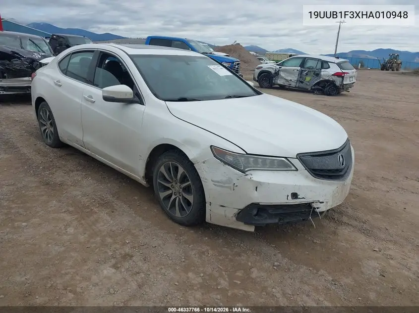 19UUB1F3XHA010948 — 2017 Acura TLX, фото 2 с аукциона IAAI, Левый бок