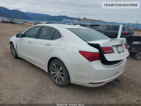 19UUB1F3XHA010948 — 2017 Acura TLX, фото 4 с аукциона IAAI, Левый бок
