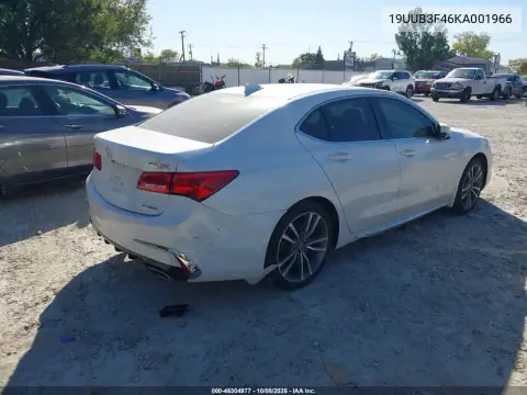 2019 Acura Tlx Tech Pkg VIN 19UUB3F46KA001966 фото 4