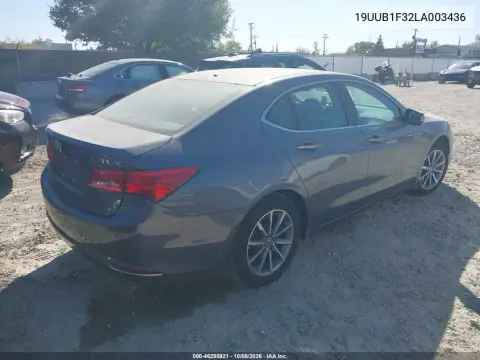 2020 Acura Tlx Standard VIN 19UUB1F32LA003436 фото 4