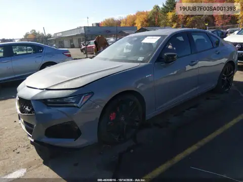 19UUB7F00SA001398 — 2025 Acura TLX, фото 2 с аукциона IAAI, Не указано
