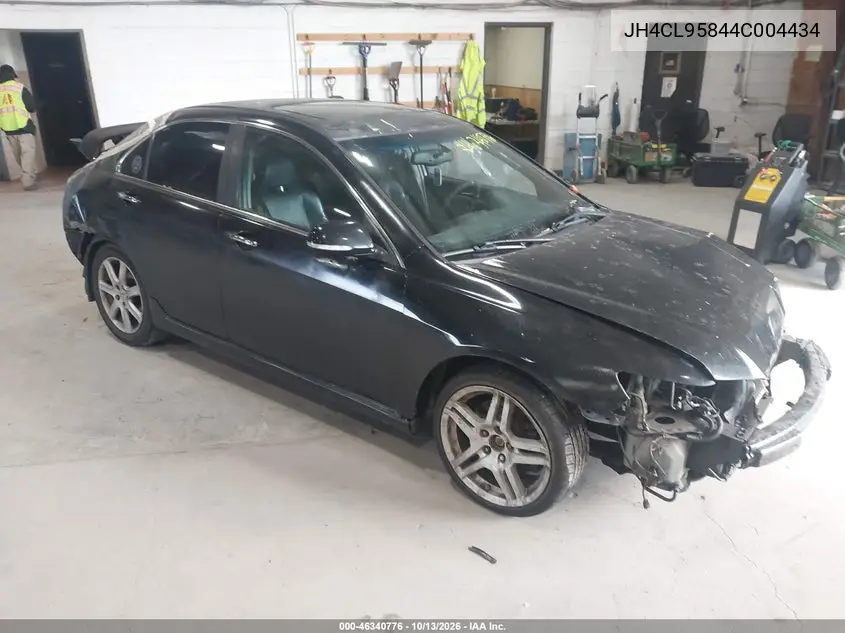 JH4CL95844C004434 Acura TSX 2004 — повреждение Передняя часть, фото до ремонта