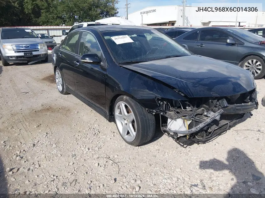 JH4CL968X6C014306 Acura TSX 2006 — повреждение Передний левый, фото до ремонта