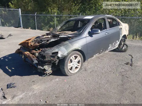 2008 Acura Tsx VIN JH4CL96898C008127 фото 2