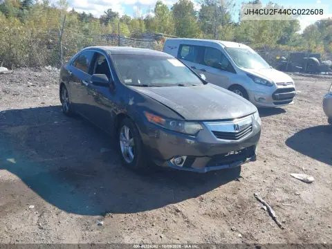 JH4CU2F44CC022608 — 2012 Acura TSX, Сзади слева, фото до ремонта