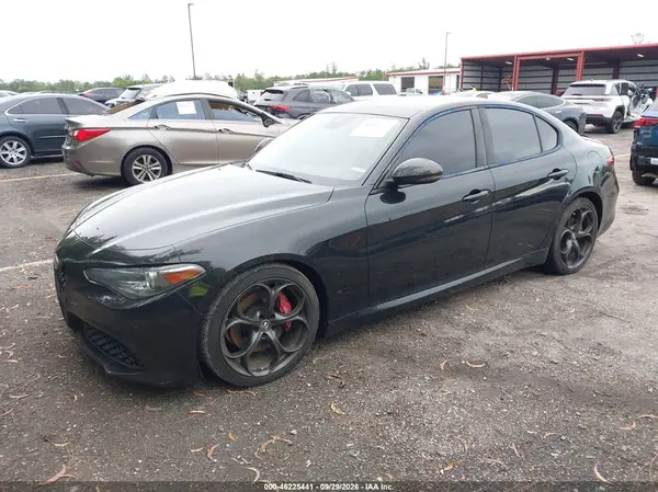 ZARFAMBN1K7607273 — 2019 Alfa Romeo Giulia, фото 2 с аукциона IAAI, Подтопление