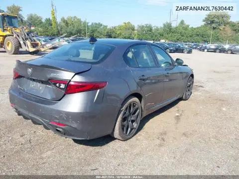 ZARFANAN2L7630442 — 2020 Alfa Romeo Giulia, фото 4 с аукциона IAAI, Передняя часть