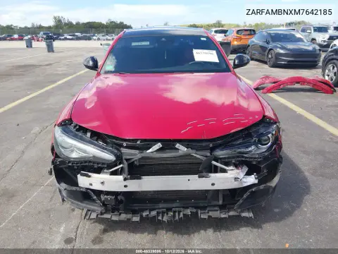 2021 Alfa Romeo Giulia Ti Sport Rwd VIN ZARFAMBNXM7642185 фото 13