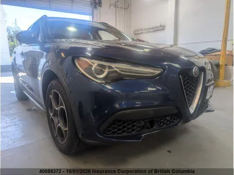 ZASFAKPN1J7B98432 — 2018 Alfa Romeo Stelvio Sport, Передняя часть (Front), фото до ремонта