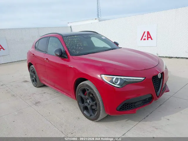 2022 Alfa Romeo Stelvio Ti/ti Sport VIN ZASPAKBN7N7D31132 фото 1
