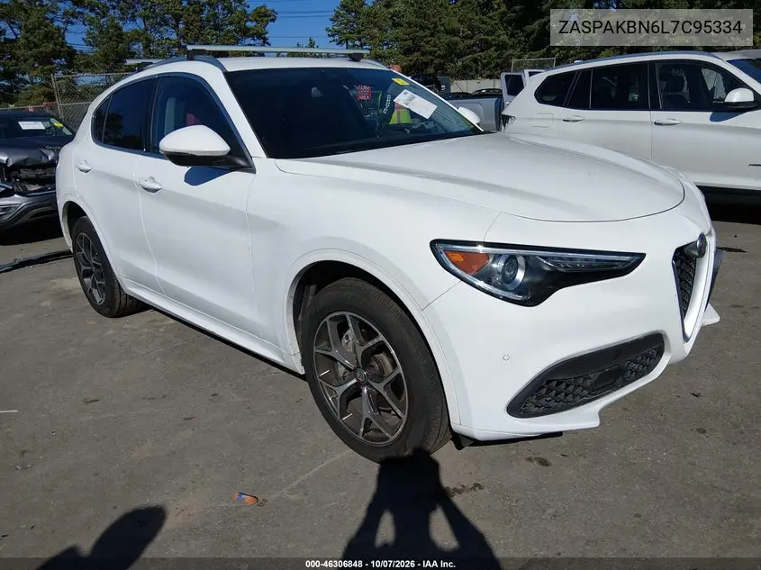 2020 Alfa Romeo Stelvio Ti Awd VIN ZASPAKBN6L7C95334 фото 2