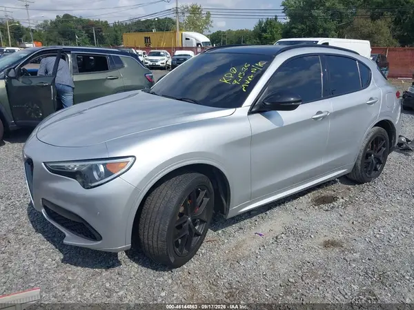ZASPAKBN1M7D08444 — 2021 Alfa Romeo Stelvio, фото 2 с аукциона IAAI 14.10.2026, Задняя часть