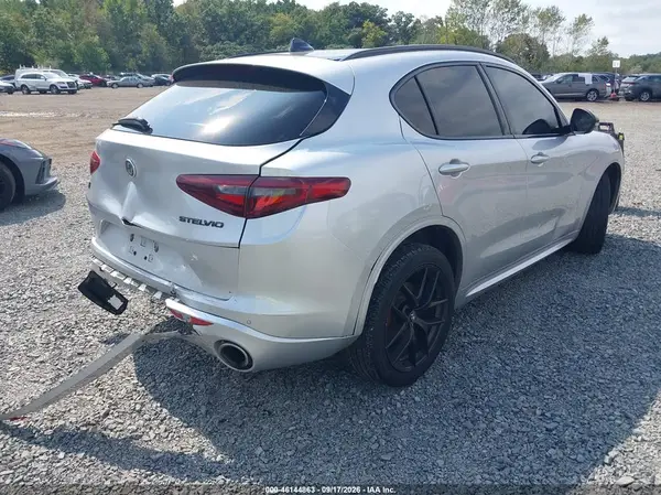 ZASPAKBN1M7D08444 — 2021 Alfa Romeo Stelvio, фото 4 с аукциона IAAI 14.10.2026, Задняя часть
