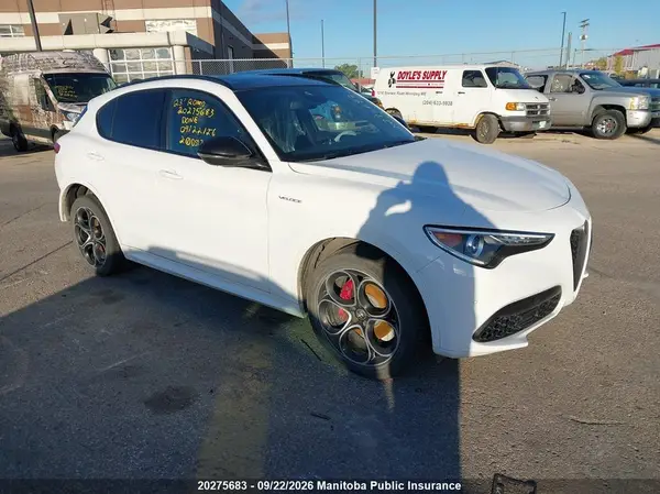 ZASPAKBN0P7D51208 — 2023 Alfa Romeo Stelvio, Задняя часть слева (Left Rear), фото до ремонта