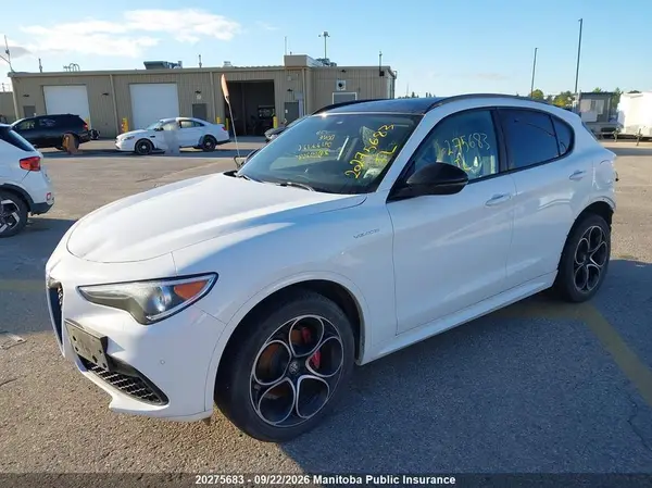 ZASPAKBN0P7D51208 — 2023 Alfa Romeo Stelvio, фото 2 с аукциона IAAI 29.09.2026, Задняя часть слева