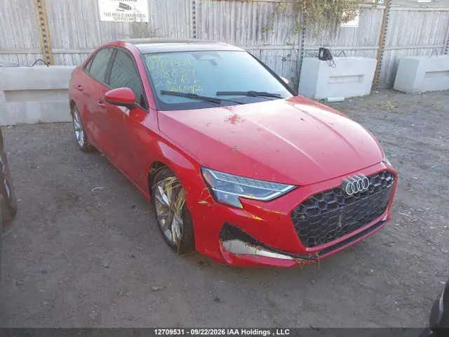 WAUGUCGY0TA018834 — 2026 Audi A3 Premium/Premium Plus, Подтопление (Water), фото до ремонта