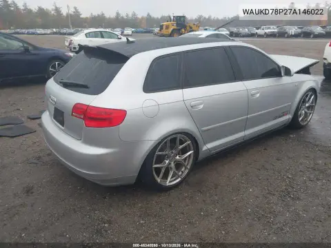 2007 Audi A3 3.2 VIN WAUKD78P27A146022 фото 5