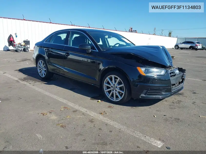 2015 Audi A3 2.0T Premium VIN WAUEFGFF3F1134803 фото 1