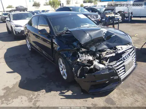 WAUBFGFF2F1053603 — 2015 Audi A3, Передняя часть, фото до ремонта