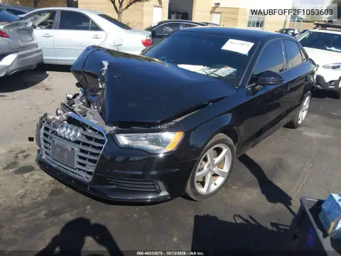 WAUBFGFF2F1053603 — 2015 Audi A3, фото 3 с аукциона IAAI, Передняя часть