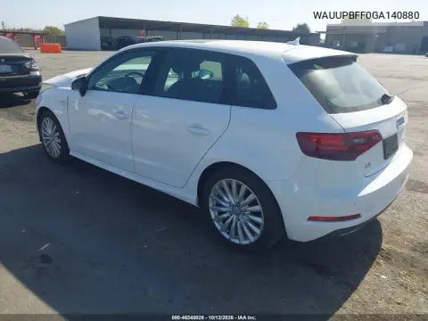 2016 Audi A3 E-Tron 1.4T Premium VIN WAUUPBFF0GA140880 фото 3