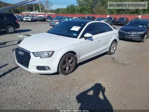 2017 Audi A3 2.0T Premium VIN WAUB8GFF3H1034264 фото 3