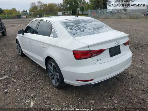 2020 Audi A3 Premium VIN WAUAUGFF9LA054518 фото 4