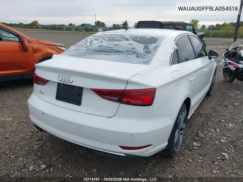 2020 Audi A3 Premium VIN WAUAUGFF9LA054518 фото 5