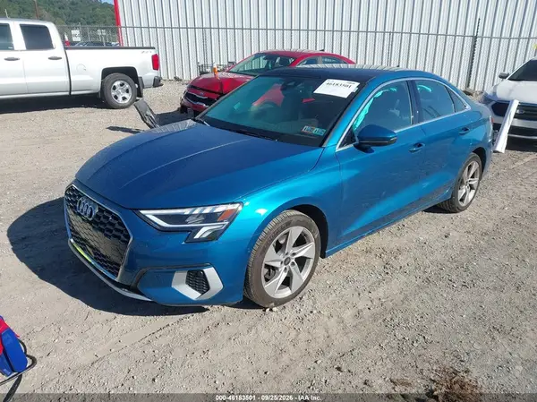 WAUAUDGY8PA038847 — 2023 Audi A3, фото 2 с аукциона IAAI, Правый бок