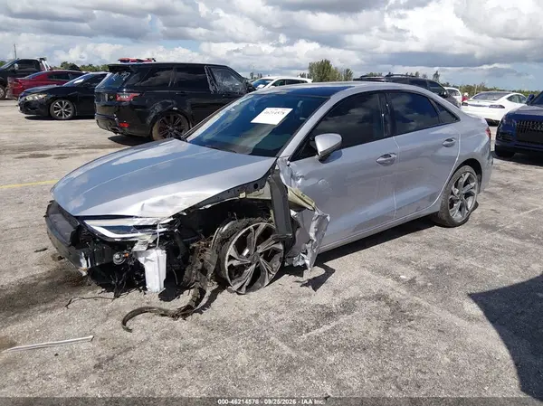 WAUAUDGY2PA092550 — 2023 Audi A3, фото 2 с аукциона IAAI, Левый бок
