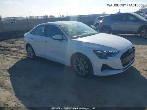 2026 Audi A3 Premium/Premium Plus VIN WAUGUCGY7TA015655 фото 2