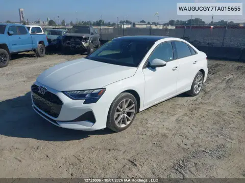 2026 Audi A3 Premium/Premium Plus VIN WAUGUCGY7TA015655 фото 3