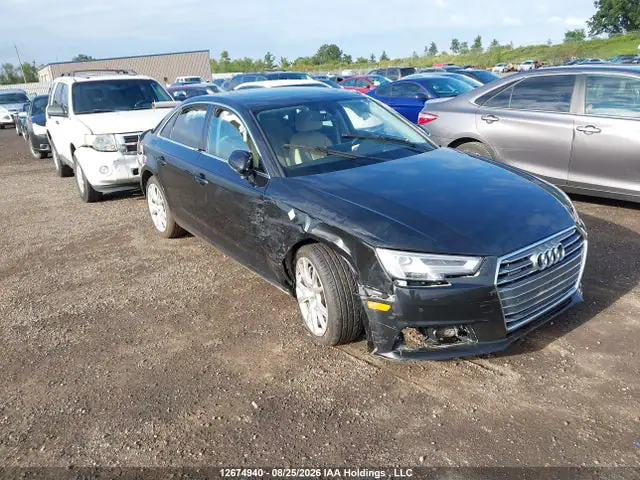 WAUBNAF46HN051394 — 2017 Audi A4 2.0T Progressiv, Правый бок (Right Side), фото до ремонта