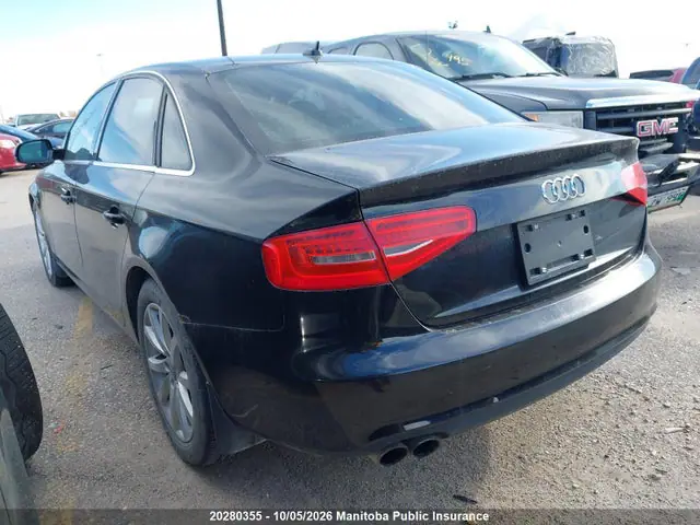 WAUBFCFL3EN021409 — 2014 Audi A4 2.0T Quattro, фото 3 с аукциона IAAI 13.10.2026, Возможна механическая неисправность
