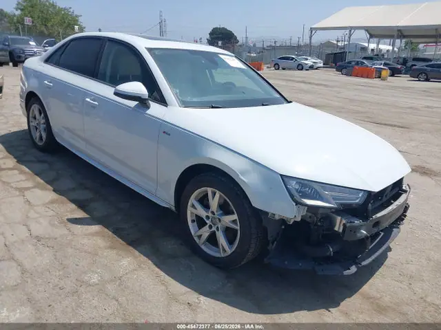 WAUKMAF47JA030764 Audi A4 2.0T Tech Ultra Premium/2.0T Ultra Premium 2018 — повреждение Передняя часть, фото до ремонта