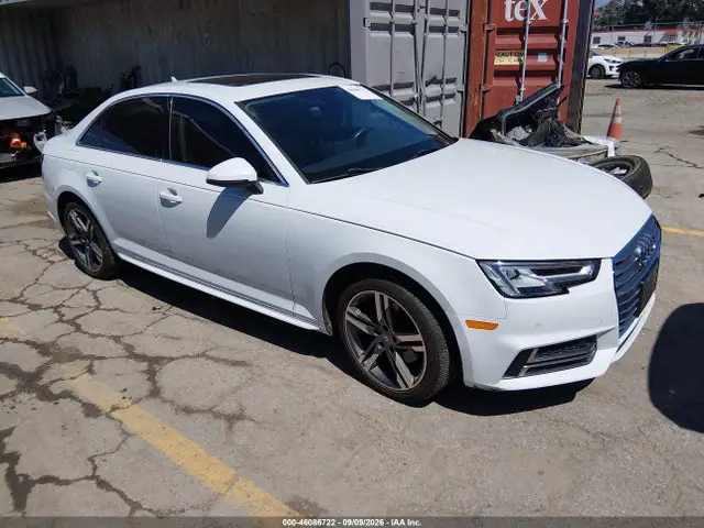 WAULMAF40JA125896 — 2018 Audi A4 2.0T Tech Ultra Premium/2.0T Ultra Premium, Левый бок (Left Side), фото до ремонта