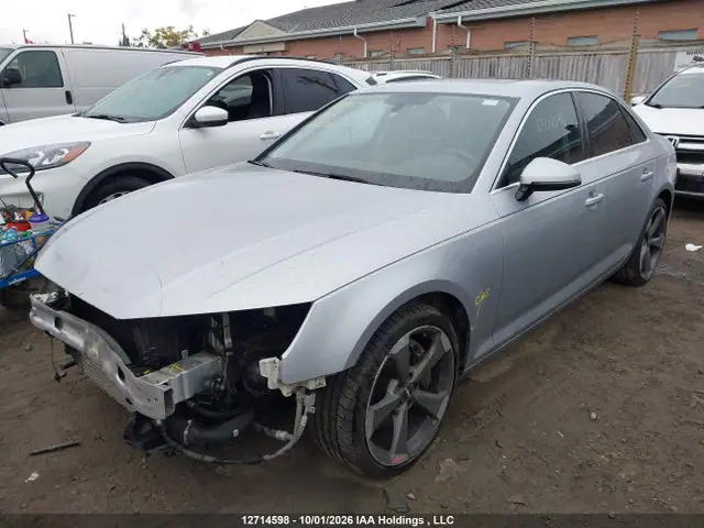 WAUANAF48KA065260 — 2019 Audi A4 45 Komfort, фото 2 с аукциона IAAI 14.10.2026, Передняя часть